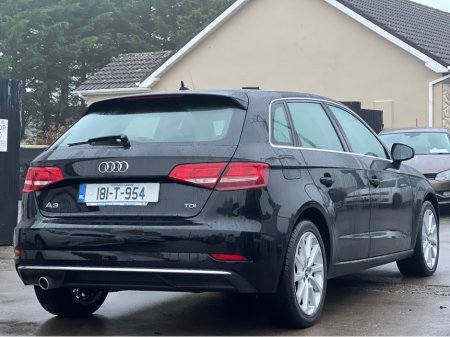 2018 Audi A3 LOW MILEAGE SPORTBACK 1.6 TDI 116 SE 4DR €17,950 thumbnail