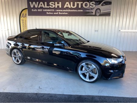 2018 Audi A4 2.0 TDI S LINE BLACK EDITION 190PS 4DR €21,950