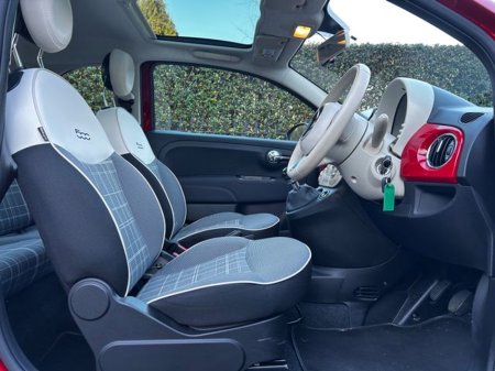2018 Fiat 500 1.2 - 21KMS - PAN ROOF - IRISH CAR €12,900 thumbnail