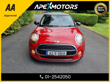 2016 MINI Cooper D FINANCE ARRANGED * 1.5 D 3DR COOPER * NEW NCT FEB-27 * STAMPED SERVICE HISTORY * AA APPROVED * 101 SAFETY CHECKLIST * IMMACULATE * TOP-SPEC COOPER * LOW LOW MILES * CRUISE CONTROL * 01-2542050 €12,949