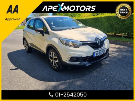 2018 Renault Captur FINANCE ARRANGED * TOP-SPEC * 1.5 DYNAMIQUE NAV DCI 9 * NEW NCT FEB-28 * IMMACULATE * STAMPED SERVICE HISTORY * AA APPROVED * 101 SAFETY CHECKLIST * COLOUR REVERSE CAMERA * LOW DIESEL MILES * CRUISE