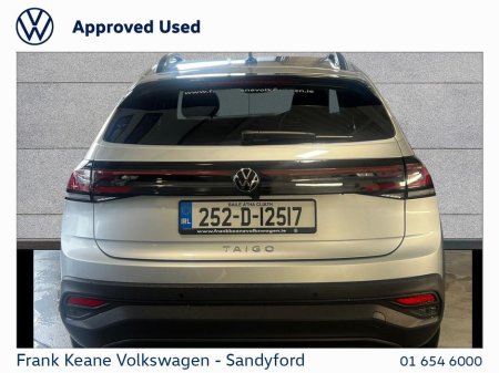2025 Volkswagen Taigo PRE-REG *Edition 75* 1.0TSI 95HP Manual @Frank Keane Volkswagen South Dublin €26,795 thumbnail