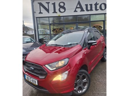 2018 Ford Ecosport 1.0 120PS 4DR ST-LINE €13,995