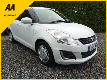 2015 Suzuki Swift 1.2 PETROL AUTOMATIC ONLY 54,515kms JUST FULLY SERVICED 2 YEARS NCT ONE YEAR ROAD TAX REVERSE CAMERA FACTORY IMMOBILISER 4 ELECTRIC WINDOWS TOUCH SCREEN RADIO WITH APPLE CAR PLAY & ANDROID AUTO €10,995