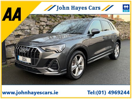 2024 Audi Q3 S LINE 45 TFSI E//LOW MILEAGE//FULL LEATHER//REVERSE CAMERA//FINANCE PACKAGES//