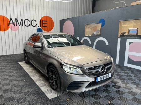 2019 Mercedes-Benz C Class 2019 MERCEDES-BENZ C220D AVANTGARDE AMG LINE 2.0 AUTOMATIC / CRUISE CONTROL / REVERSE CAMERA / ELECTRIC MEMORY & HEATED SEATS / AMBIENT LIGHTS / PADDLE SHIFTERS AND MORE