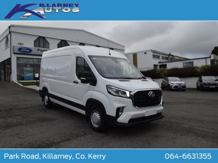 2026 Maxus Deliver 9 LWB 2.0TDCi 150BHP Price is plus vat.
