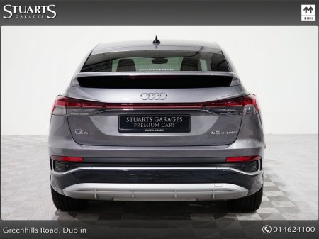 2025 Audi Q4 e-tron S/LINE SPORTBACK 45 – BIGGER BATTERY* Q4 E-TRON SLINE SUV: TYPHOON GREY METALLIC WITH FULL BLACK LEATHER, 20” ALLOYS, HEATED SEATS, REVERSING CAMERA €49,945 thumbnail