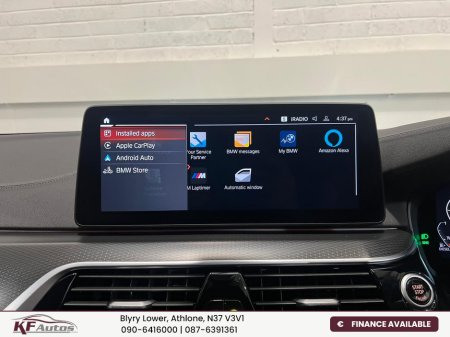 2022 BMW 5 Series 520d G30 LCI M Sport 190bhp 4dr Auto - 222 Reg €40,995 thumbnail