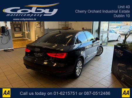 2014 Audi A3 Saloon 1.4 Auto 4dr Saloon. Stunning Car with, 2 Keys, New NCT. Alloy Wheels, Digital Dash, Dual Climate, Cruise, MFSW, Reverse Camera, Sat Nav, Bluetooth, Paddle Shift & more. €12,950