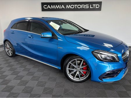 2016 Mercedes-Benz A Class *MERCEDES BENZ A CLASS AMG A45 4-MATIC* *HEATED LEATHER SEATS* *ELECTRIC MEMORY ADJUSTABLE SEATS* *PARKING SENSORS* *DRIVE MODES* *LOW MILEAGE* *FINANCE AVAILABLE* *TRADE INS WELCOME*