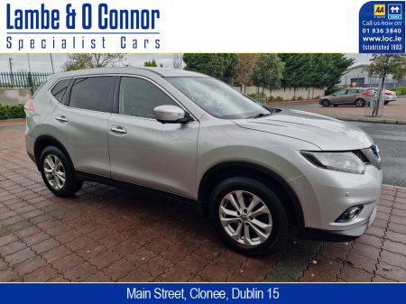 2017 Nissan X-Trail 1.6 SV  *** PANORAMIC SUNROOF *** SAT NAV *** REVERSE CAMERA **** 2 SEATER COMMERCIAL **** € 11,190  PLUS  VAT **** €14,650