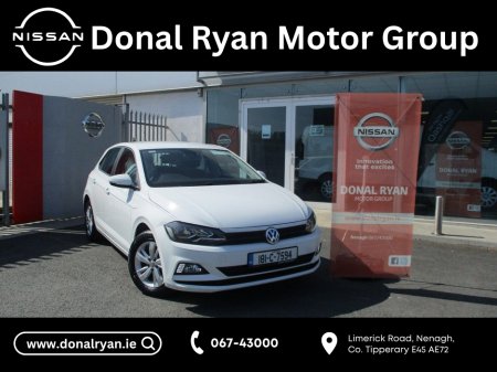 2018 Volkswagen Polo 1.0 TSI 65HP Launch Edition €15,950