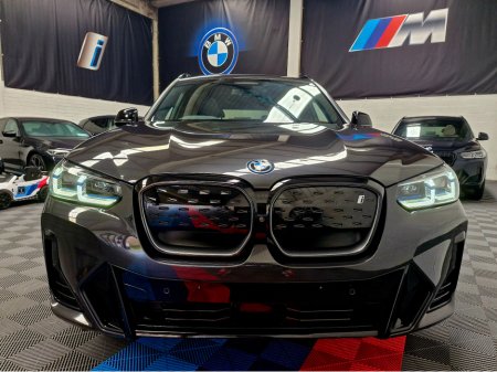 2022 BMW iX3 222 IX3 M SPORT PRO (HIGH SPEC) VIS PACK+LASER-  COMFORT PACK PLUS- DRIVER ASSISTANT PROF- PARKING ASSIST PLUS- TECHNOLOGY PACK PLUS - HARMON KARDON - ACTIVE CRUISE CONTROL -- HARMON KARDON - HEADS UP €36,995 thumbnail