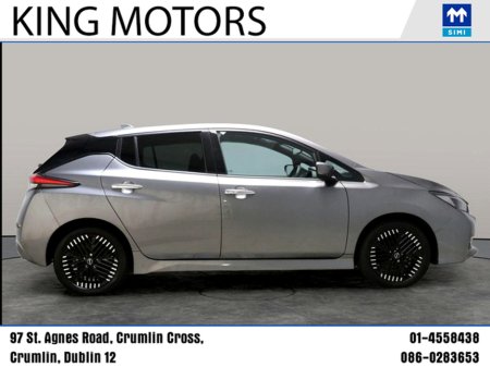 2022 Nissan Leaf TEKNA TOP SPEC / APPLE & ANDROID AUTO / BALANCE OF NISSAN WARRANTY / NAV / CRUISE / FULL LEATHER / *FINANCE AVAILABLE*