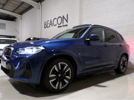 2022 BMW iX3 *222*18,000 MILES*BMW IX3 M-SPORT 210KW 80KWH EV AUTOMATIC**FULL SERVICE HISTORY*FULL BATTERY HEALTH CERTIFICATE*M-SPORT PACK*2 CHARGER*1 OWNER*FANTASTIC CONDITION SPEC Bluetooth,Apple car-play, €37,900 thumbnail