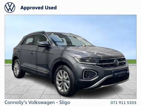 2022 Volkswagen T-Roc STYLE 1.0TSI 110HP €30,445