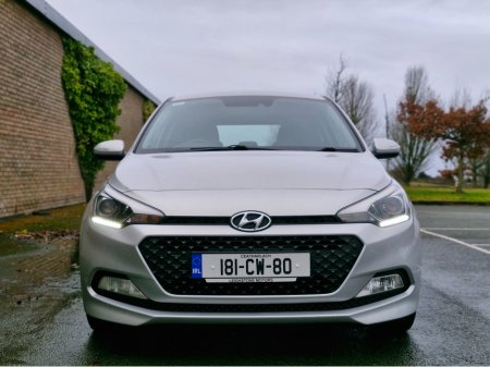 2018 Hyundai i20 DELUXE Finance Available €9,994 thumbnail