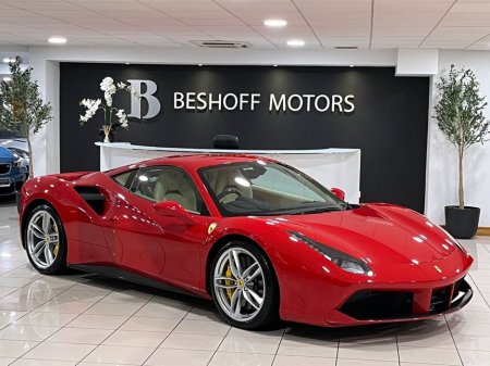 2017 Ferrari 488 3.9 V8T GTB F1=ONLY 12500 MILES//EXTENSIVE SPEC//D REG=FULL FERRARI SERVICE HISTORY=TAILORED FINANCE PACKAGES AVAILABLE=TRADE INS WELCOME €299,995
