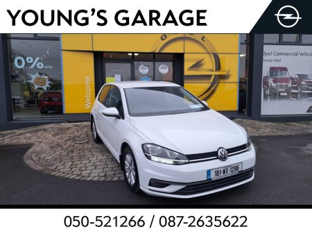 2018 Volkswagen Golf 1.6 TRENDLINE TDI 90HP 3DR **VAN**