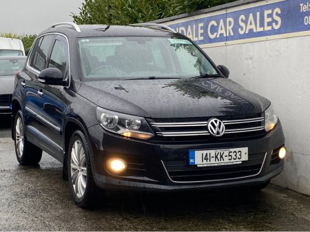 2014 Volkswagen Tiguan 2.0 TDI SPORT  MANUAL 6SPEED FWD 110HP 5DR FULL HISTORY T/BELT  DONE €7,945 thumbnail
