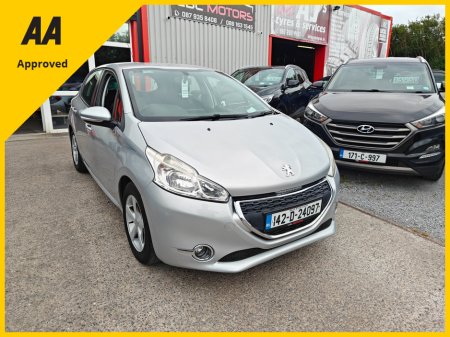 2014 Peugeot 208 1.2 VTI ACTIVE 82BHP 5DR €7,950