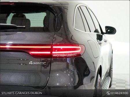 2023 Mercedes-Benz EQC EQC 400 AMG LINE: SELENITE GREY METALLIC WITH BLACK LEATHER, SUNROOF, 21” DIAMOND CUT TURBINE ALLOYS, SIDE RUNNING BOARDS, KEYLESS ENTRY €39,945 thumbnail