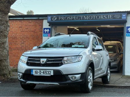 2016 Dacia Sandero Stepway 1.5dci Signature, New Nct 01/2028, New Timing Belt, Bluetooth, Cruise Control, A/C, Ideal Family Car, Very Reliable Hatchback, Service & Warranty Included, SIMI Dealer,