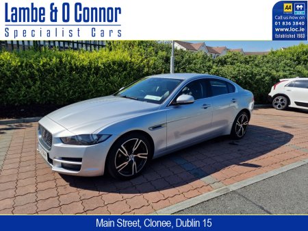 2017 Jaguar XE 2.0 D PRESTIGE *** SILVER MET / BLACK LEATHER *****  SAT NAV *** HEATED SEATS *** €13,950