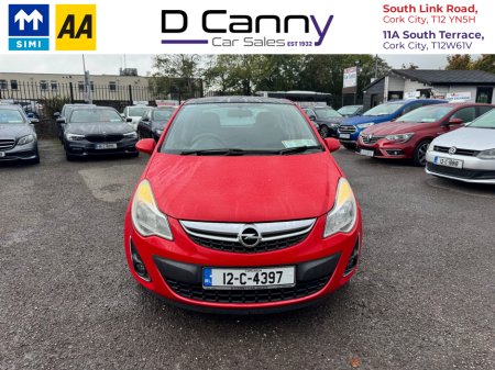 2012 Opel Corsa SC 1.2I ECOFLEX S/S 4DR START STOP €4,900