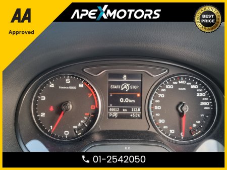 2014 Audi A3 Saloon FINANCE ARRANGED * AUTOMATIC (DSG) * 4-DR SALOON * NEW NCT DEC-26 * LOW LOW KMs * AA APPROVED * 101 SAFETY CHECKLIST * 12-MONTH ROADSIDE ASSIST * IMMACULATE * ADAPTIVE CRUISE * LOW TAX * SERVICE HISTO €12,949 thumbnail