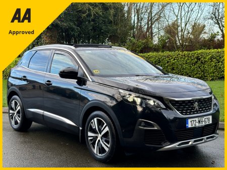 2017 Peugeot 3008 GT-LINE 1.6 BLUE HDI 120 4DR €14,999