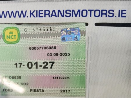 2017 Ford Fiesta 1.25 TITANIUM 5 DR : ONE OWNER : NCT 01/27 : FINANCE ARRANGED : €10,950