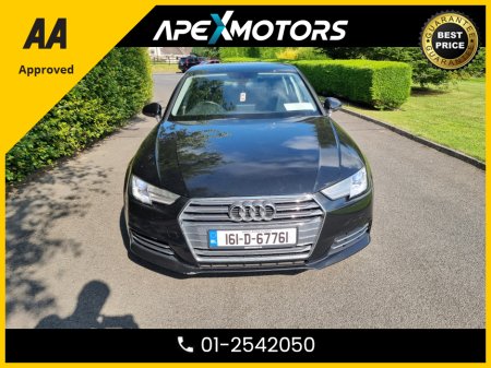 2016 Audi A4 FINANCE ARRANGED * 2.0 TDI SE ULTRA 150PS 4DR * AA APPROVED  * 101 SAFETY CHECKLIST * 12-MONTH ROADSIDE ASSIST  * IMMACULATE * LOW LOW MILES * 2-KEYS * NCT JUN-26 * LOW TAX * STAMPED SERVICE HISTORY €16,949