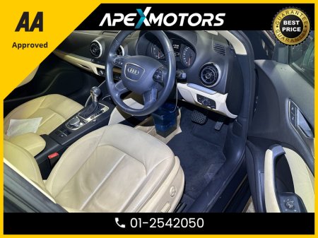 2016 Audi A3 FINANCE ARRANGED * 1.4 PETROL AUTO * NEW NCT DEC-27 * IMMACULATE * CREAM LEATHER INTERIOR * HEATER SEATS  * ELECTRIC SEATS * STAMPED SERVICE HISTORY * AA APPROVED * 101 SAFETY CHECKLIST * AUTOMATIC €14,949 thumbnail