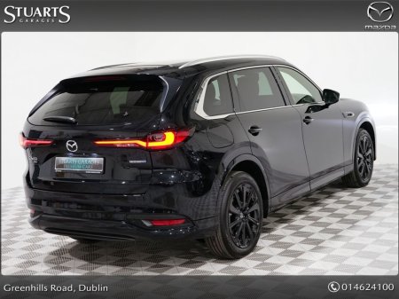 2025 Mazda CX-80 2.5L PHEV 327ps 8AT HOMURA PLUS*@STUARTS MAZDA, YOUR HOME FOR MAZDA IN SOUTH DUBLIN*MAZDA CX-80 2.5 PHEV 327PS HOMURA PLUS 7 SEATER*BLACK LEATHER SEAT €61,945 thumbnail