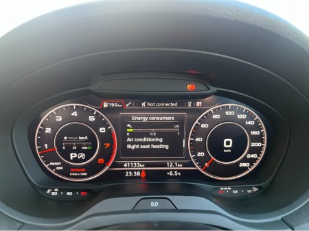 2018 Audi A3 S-LINE SALOON AUTOMATIC 1.4 PETROL //HIGH SPEC//LOW MILES//HALF LEATHER HEATED SEATS//ADAPTIVE CRUISE CONTROL//KEYLESS ENTRY// €22,950 thumbnail