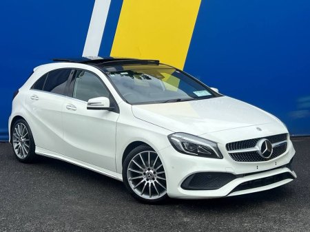 2018 Mercedes-Benz A Class A180 AMG-LINE PREMIUM 1.6 AUTO // PANORAMIC SUNROOF // LEATHER/ALCANTARA HEATED SPORT SEATS // REVERSE CAMERA €22,950