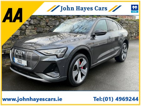 2022 Audi e-tron 55 S LINE QUATTRO COUPE//SUPERB SPEC//VERY LOW MILEAGE//IMMACULATE CONDITION//AUDI HISTORY//SIMI AND AA DEALER €34,450 thumbnail