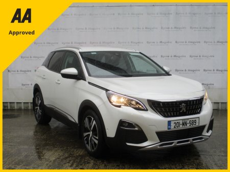 2020 Peugeot 3008 ALLURE 1.5 BLUE HDI HIGH SEATING POSITION FULLY SERVICED AND READY TO GO €22,500 thumbnail