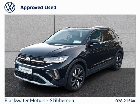 2025 Volkswagen T-Cross 1.0TSI 116BHP STYLE €30,995 thumbnail