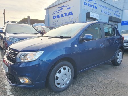 2018 Dacia Sandero SIGNATURE 1.0L PETROL 75BHP MANUAL NCT 09/27 TAX €200 PER YEAR FINANCE AVAILABLE @ €36 PER WEEK 2 KEYS/ PART SERVICE HISTORY/ TOUCH SCREEN MEDIA/ SAT NAV/ PARKING SENSORS/ BLUETOOTH/ HISTORY CHECKED €7,950