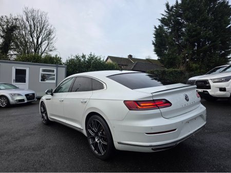 2018 Volkswagen Arteon 2.0 TSI R LINE EDITION 4 MOTION 280BHP - VIRTUAL DASH- FULL LEATHER HEATED ELECTRIC SEATS - SAT NAV - CARPLAY ANDROIDAUTO - BLIND SPORT - 360 PARKING SENSORS  - SELF PARKING ASSIST - 360 CAMER €27,950 thumbnail