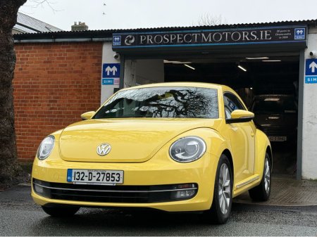 2013 Volkswagen Beetle 1.2tsi Automatic, Only 88kms, Only 88kms, New Nct 02/2027, Bluetooth, Apple Car Play, Android Auto, Reversing Camera, Full Leather, Heated Seats, Cruise Control, Alloys, A/C, Service & Warranty, SIMI, €10,950