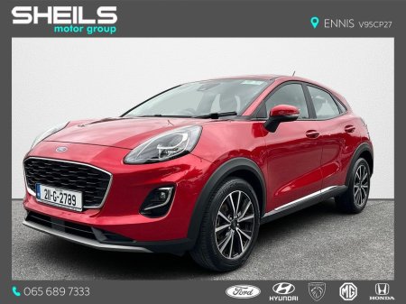 2021 Ford Puma 1.0 Petrol Hybrid Titanium 125BHP €19,950