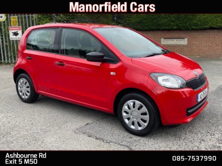 2014 Skoda Citigo ACTIVE 1.0 MPI 60BHP PETROL 5DR HATCHBACK *IRISH CAR* *NCT 09/2026* *€190 ROAD TAX* *FINANCE ARRANGED TODAY*