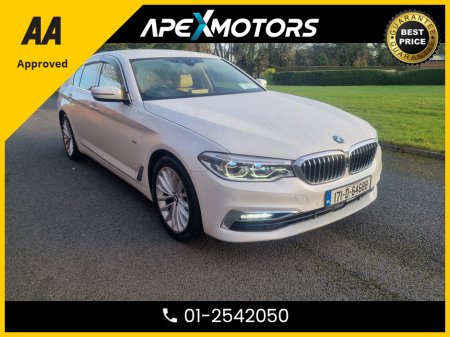 2017 BMW 5 Series FINANCE ARRANGED * FULLY LOADED WITH EXTRAS * LEATHER POWERED AND HEATED SEATS * AA APPROVED * 101 SAFETY CHECKLIST * AUTOMATIC (DSG) * IMMACULATE * HEATED SEATS ( FRONT and REAR) * CAMERA FWD and REV