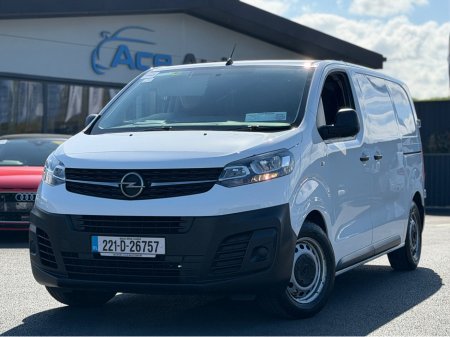 2022 Opel Vivaro 3 SEATER - 1.5 DIESEL - MANUAL - 12M WARRANTY - CAR: 1992