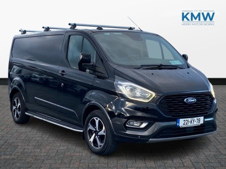 2022 Ford Transit Custom 2.0 TDCI LWB Active 170 BHP..Very high spec..No VAT €27,500