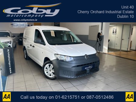 2021 Volkswagen Caddy CARGO+ MAXI LWB TDI 102HP MANUAL 6SPEED €16950 plus VAT. Pristine 1 Owner Irish Van, FSH, DOEd. Apple CarPlay, Full Electrics, MFSW, ArmRest. Stunning VAN.